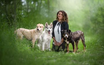 Sandra Tigerlind är Sveriges största djurvän. 