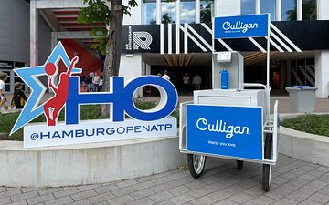 Bitpanda Hamburg Open 2025: Culligan Deutschland ist offizieller Wasserpartner des Turniers