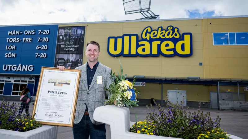 Gekås Ullareds vd Patrik Levin utsedd till Handelns Mäktigaste 2026
