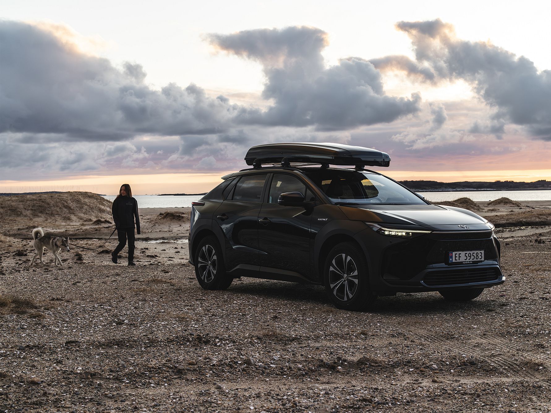 På salgstoppen: Toyota er Lofotens mest solgte bilmerke. Foto: Nordvik AS. 