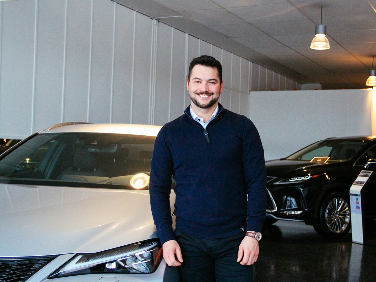 Lexus Bodø: Brand Manager Morten Teksnes