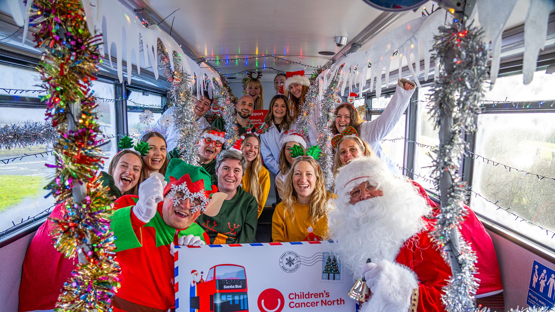 Go North East Santa Bus returns for 2024, supporting children with