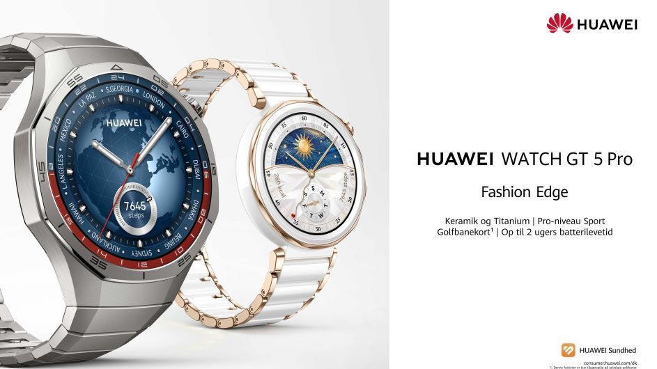 HUAWEI WATCH GT 5 Series A New Standard in Wearable Design Health Tracking and Pro Level Sports Huawei Danmark Consumer