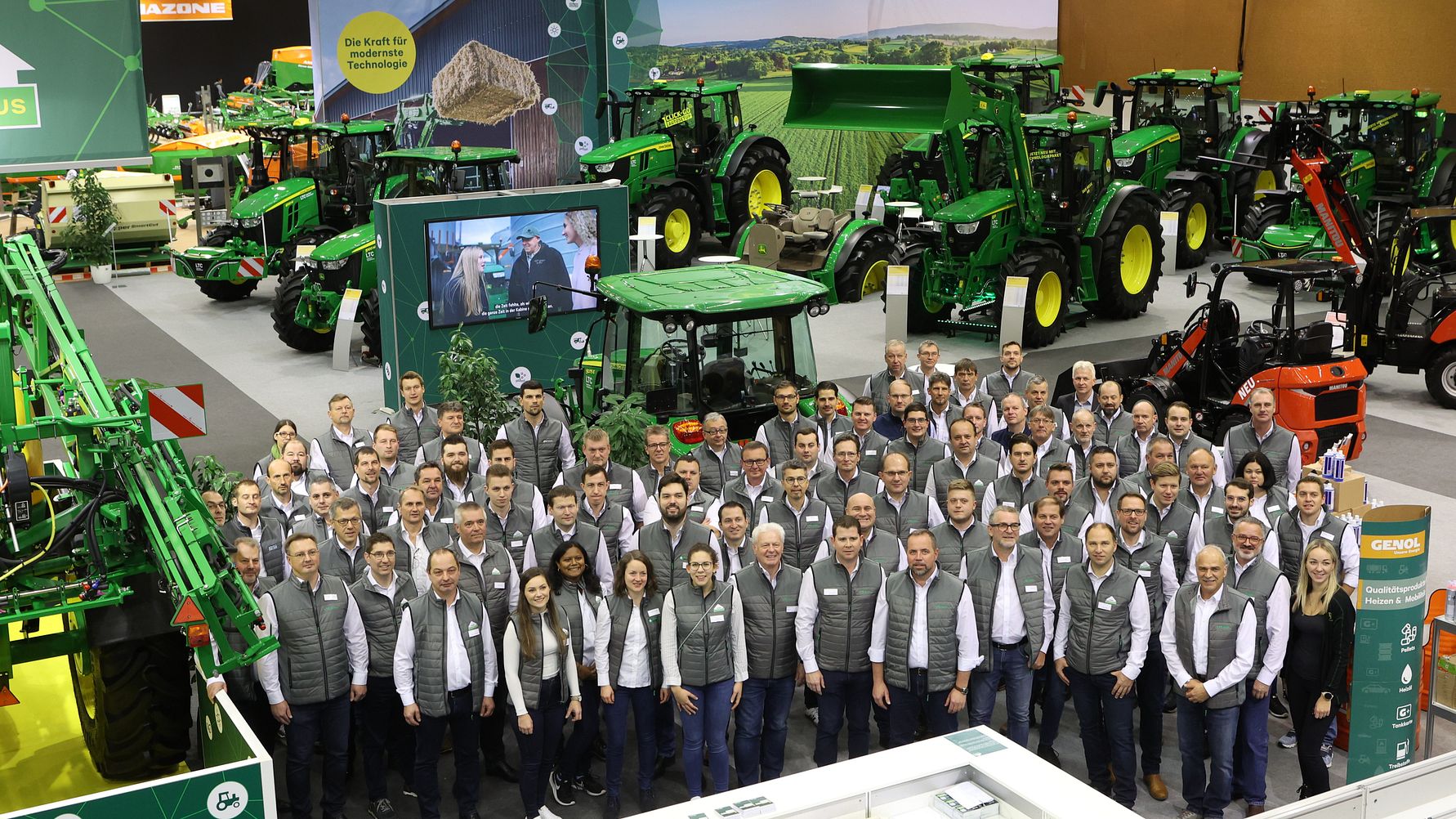 Trejon and Lagerhaus Technik Center exhibit together at Austro Agrar Tulln 2024