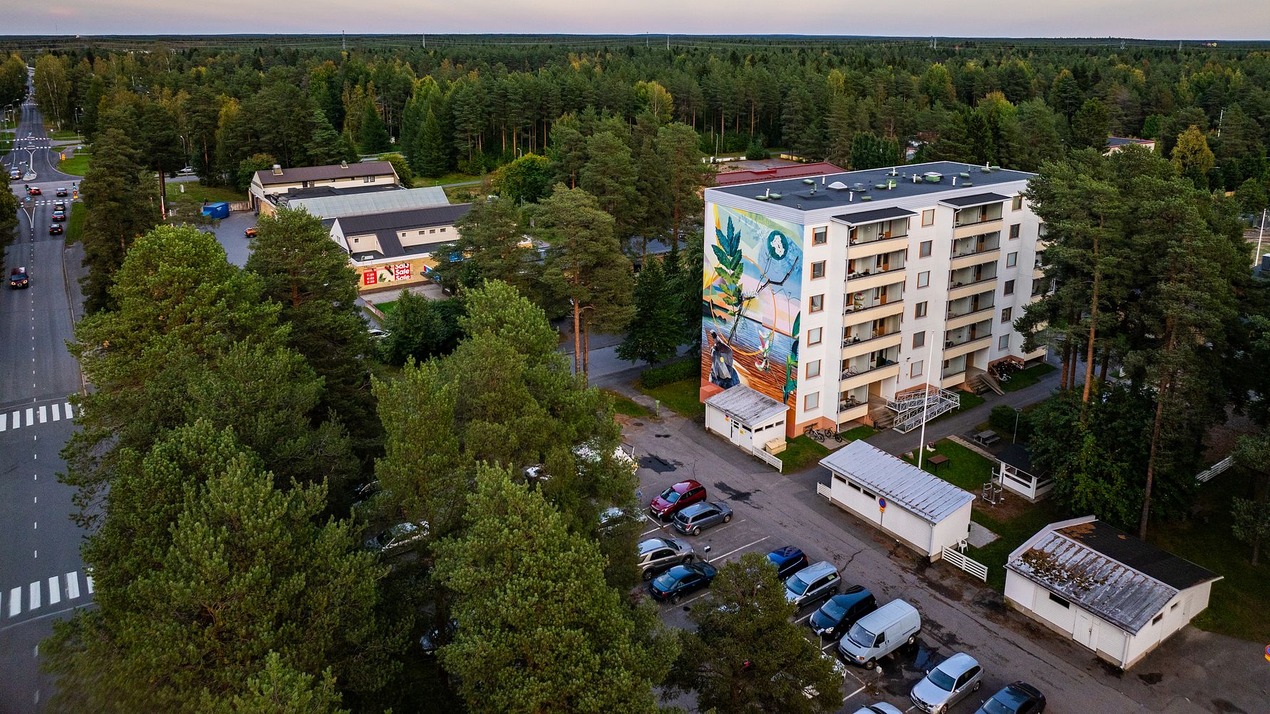 Kaupunginosaäänestys tämän vuoden Oulu2026-seinämaalauksen sijainnista on käynnissä