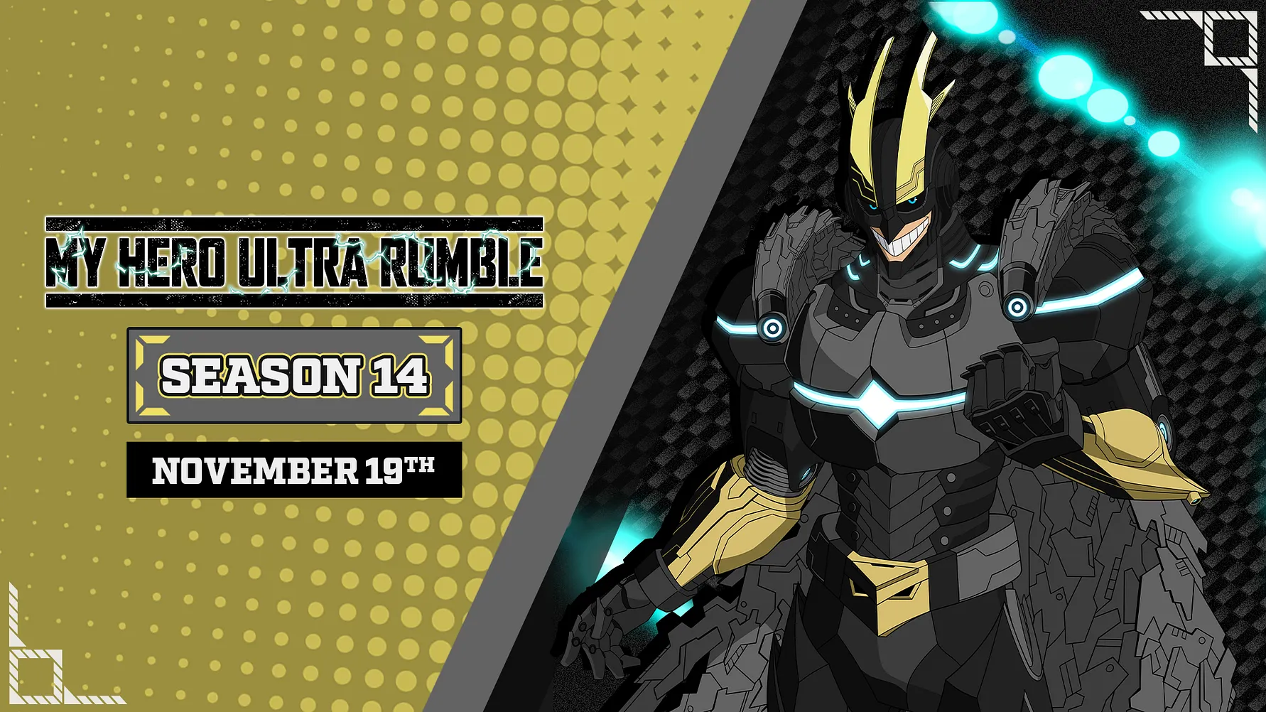 Season 14 of MY HERO ULTRA RUMBLE launches today with a new playable character!