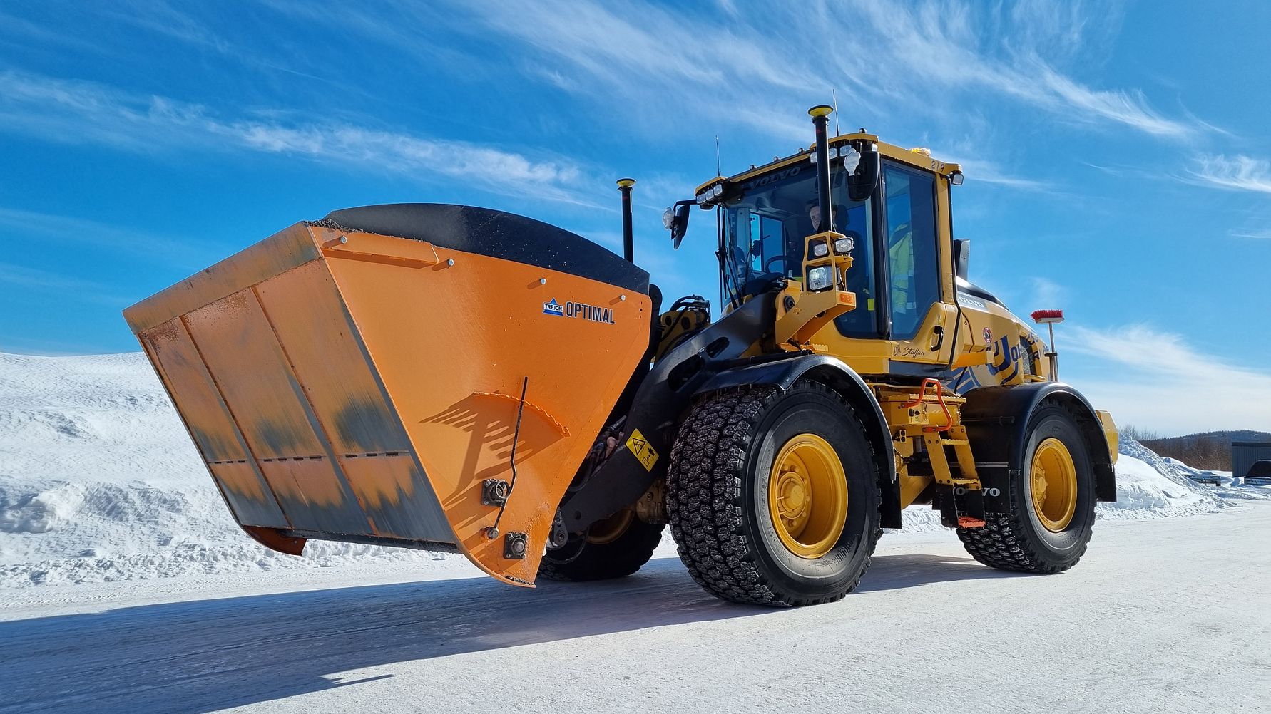 Trejon’s sand and salt spreaders efficient solutions for winter roads