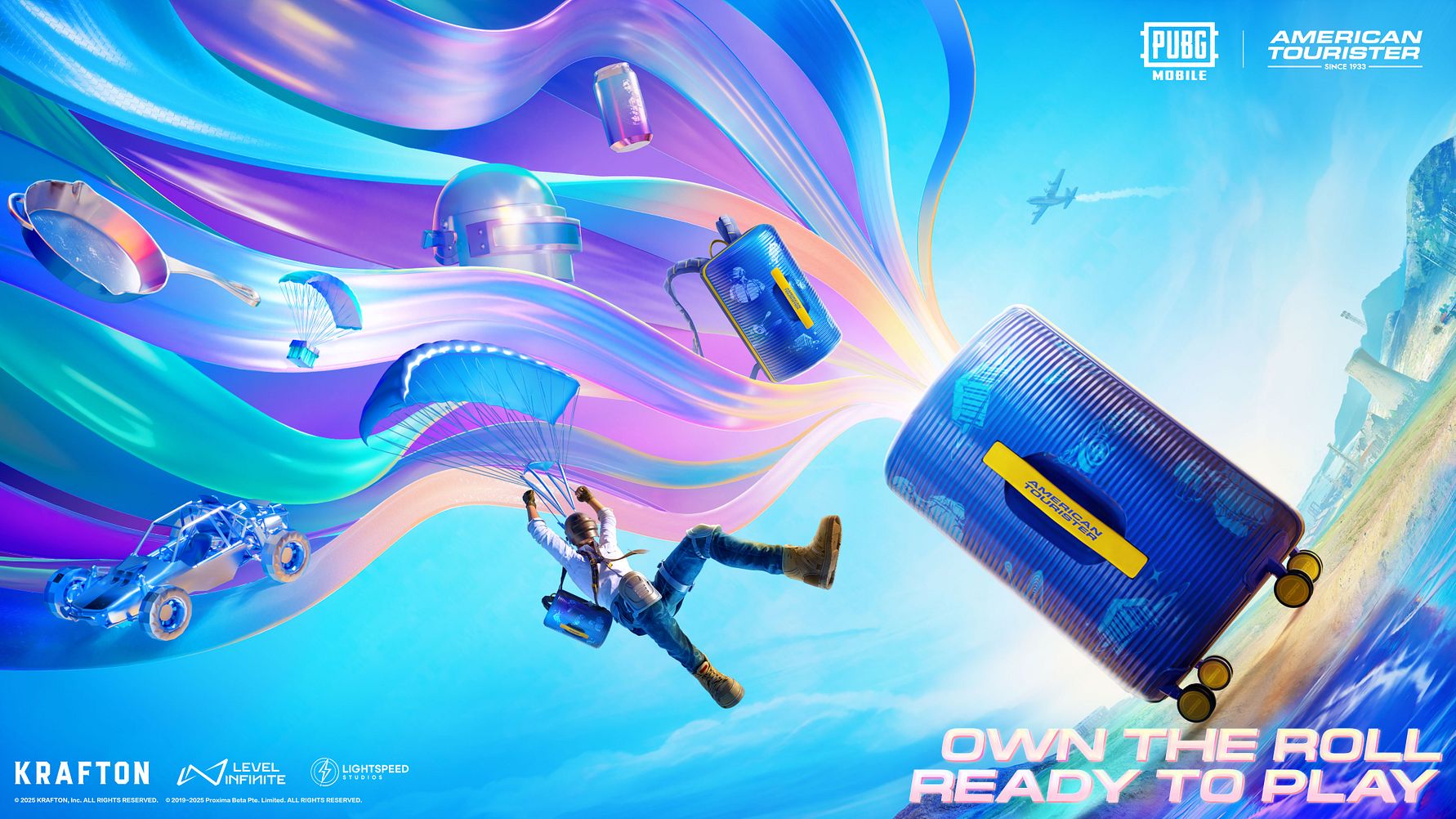 PUBG MOBILE and American Tourister Team Up for Exclusive Luggage Collection and In Game Content Swipe Right