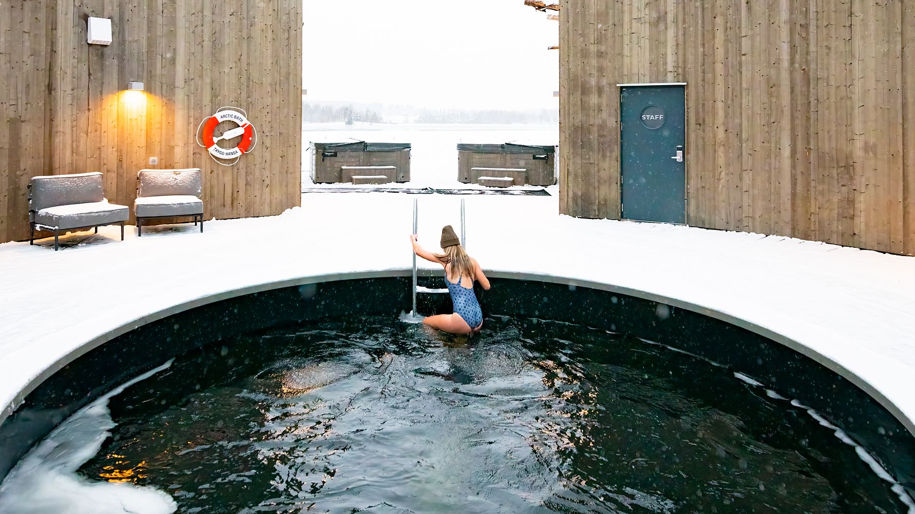 Fire & Ice – experience the magical contrast between cold and warmth. Where sauna and cold bath become a retreat.