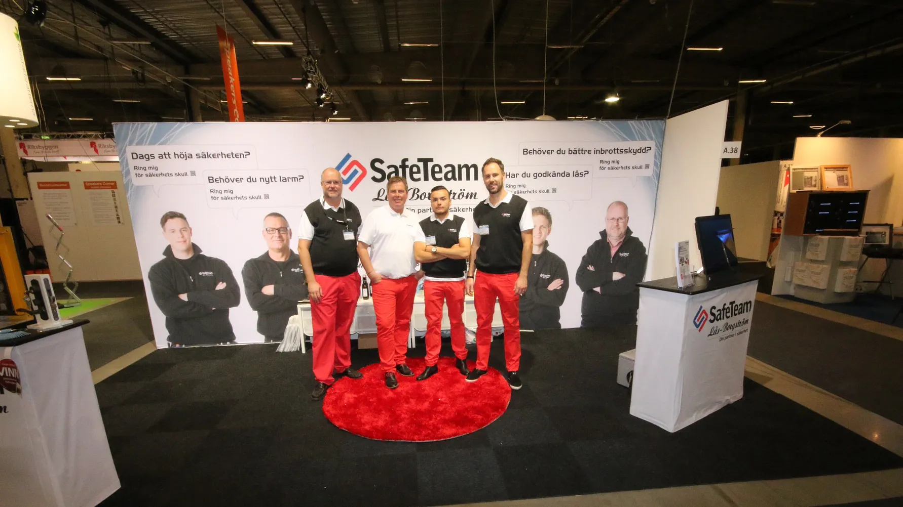 SafeTeam Lås-Borgström på BostadsrättsMässan i Malmö, 10-11 okt | SafeTeam