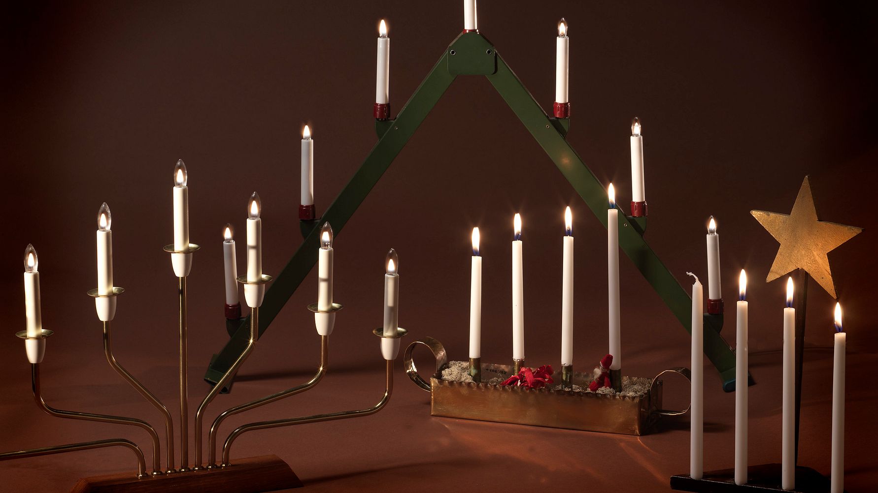 The electric Advent candelabra A Swedish lighting phenomenon Fagerhult