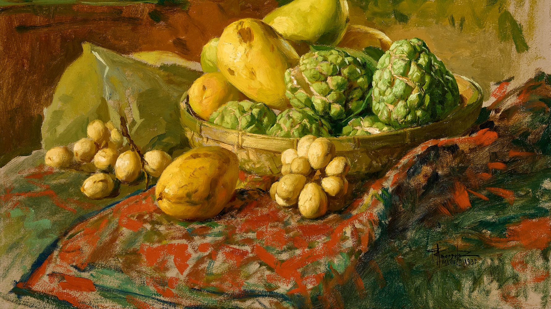 Artworks by Filipino artist Fernando Amorsolo fetched sky high prices at auction Bruun Rasmussen Auctioneers