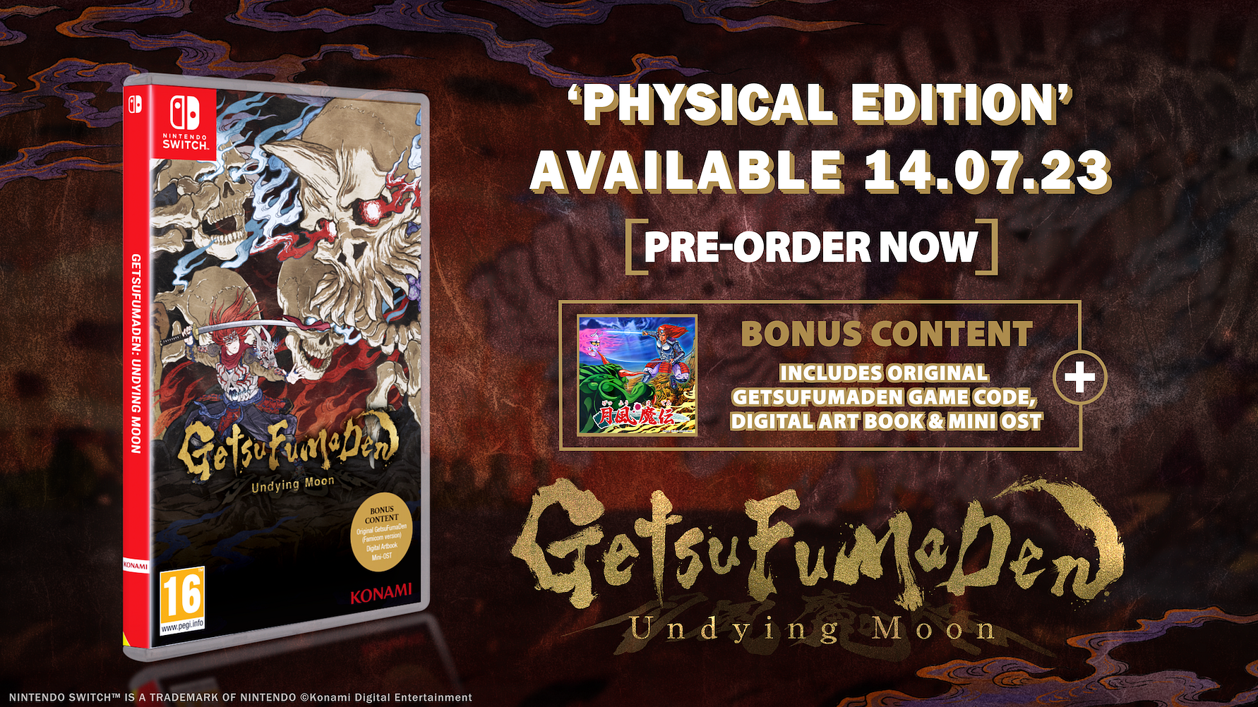 GETSUFUMADEN: UNDYING MOON TO RECEIVE UNIQUE PHYSICAL