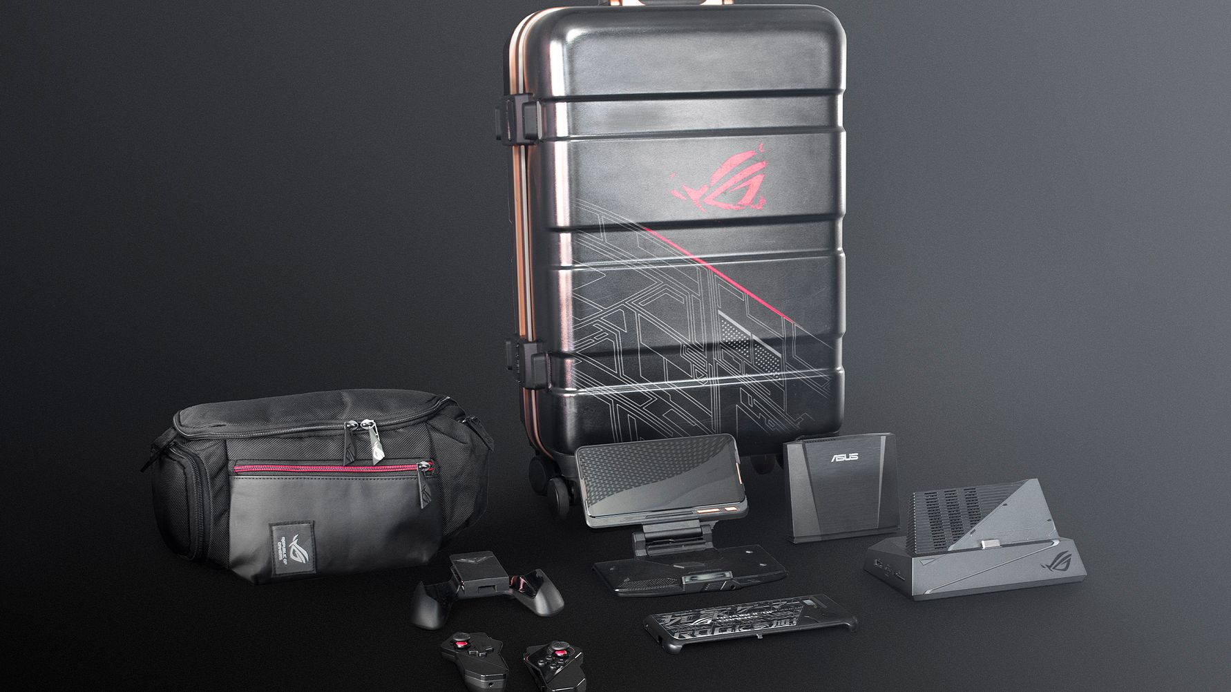 ASUS ROG Phone II suitcase the Super Pack goes on sale today in Sweden ASUS Nordic