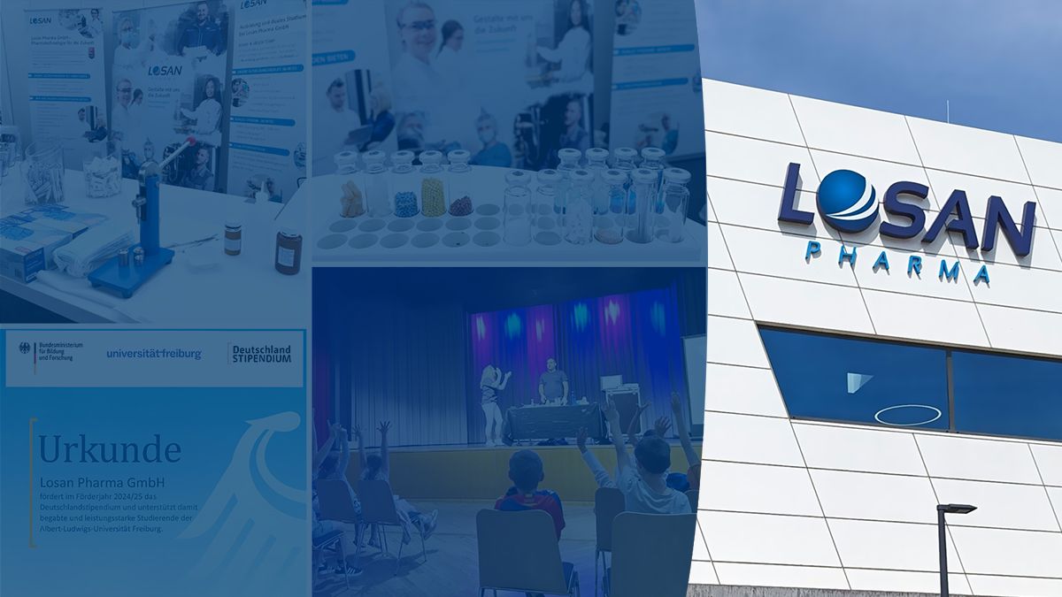Losan Pharma engagiert sich in der Wissenschafts- und Nachwuchsförderung