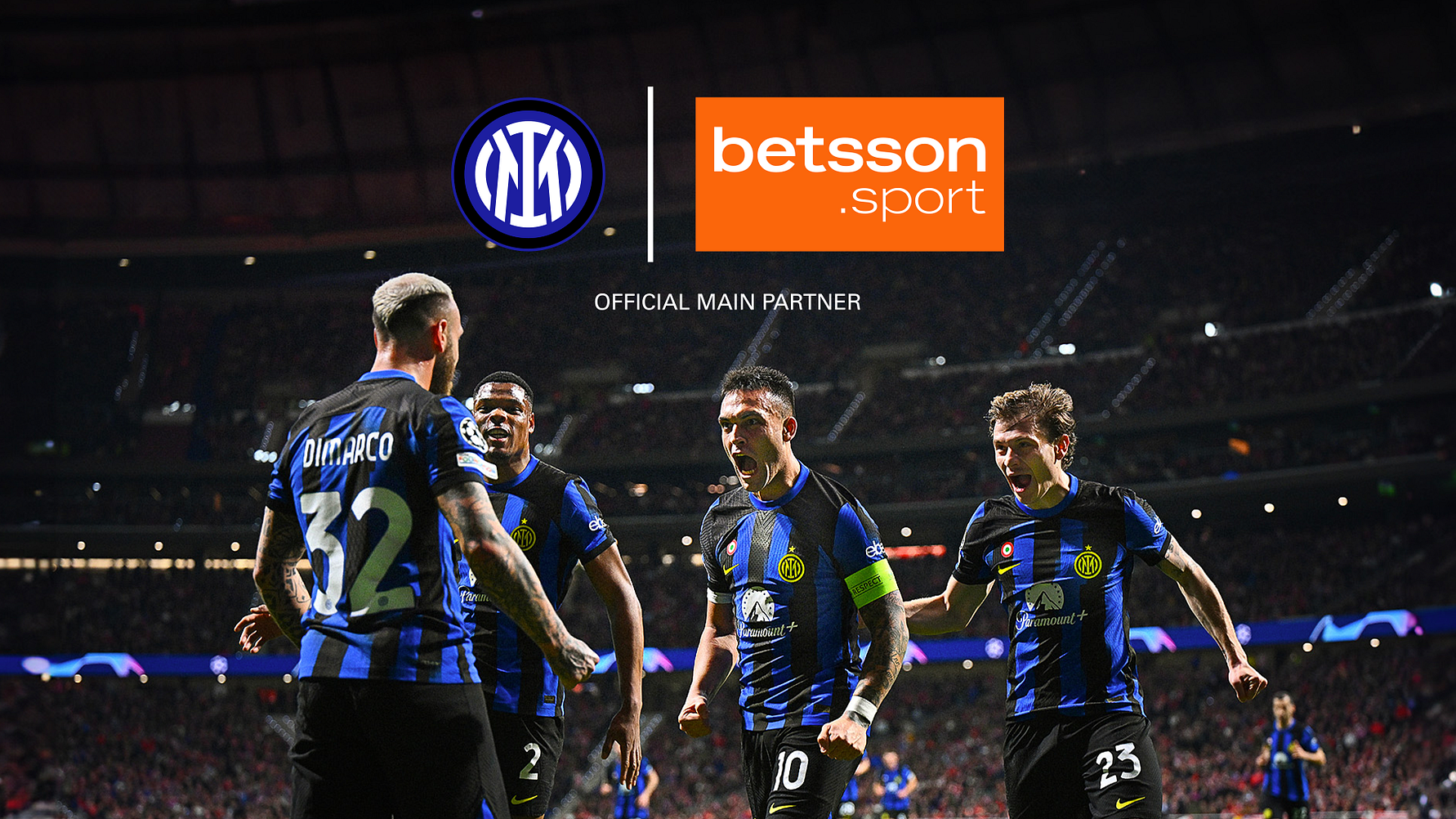 Betsson Sport diventa la nuova maglia e sponsor principale del grande club italiano Inter