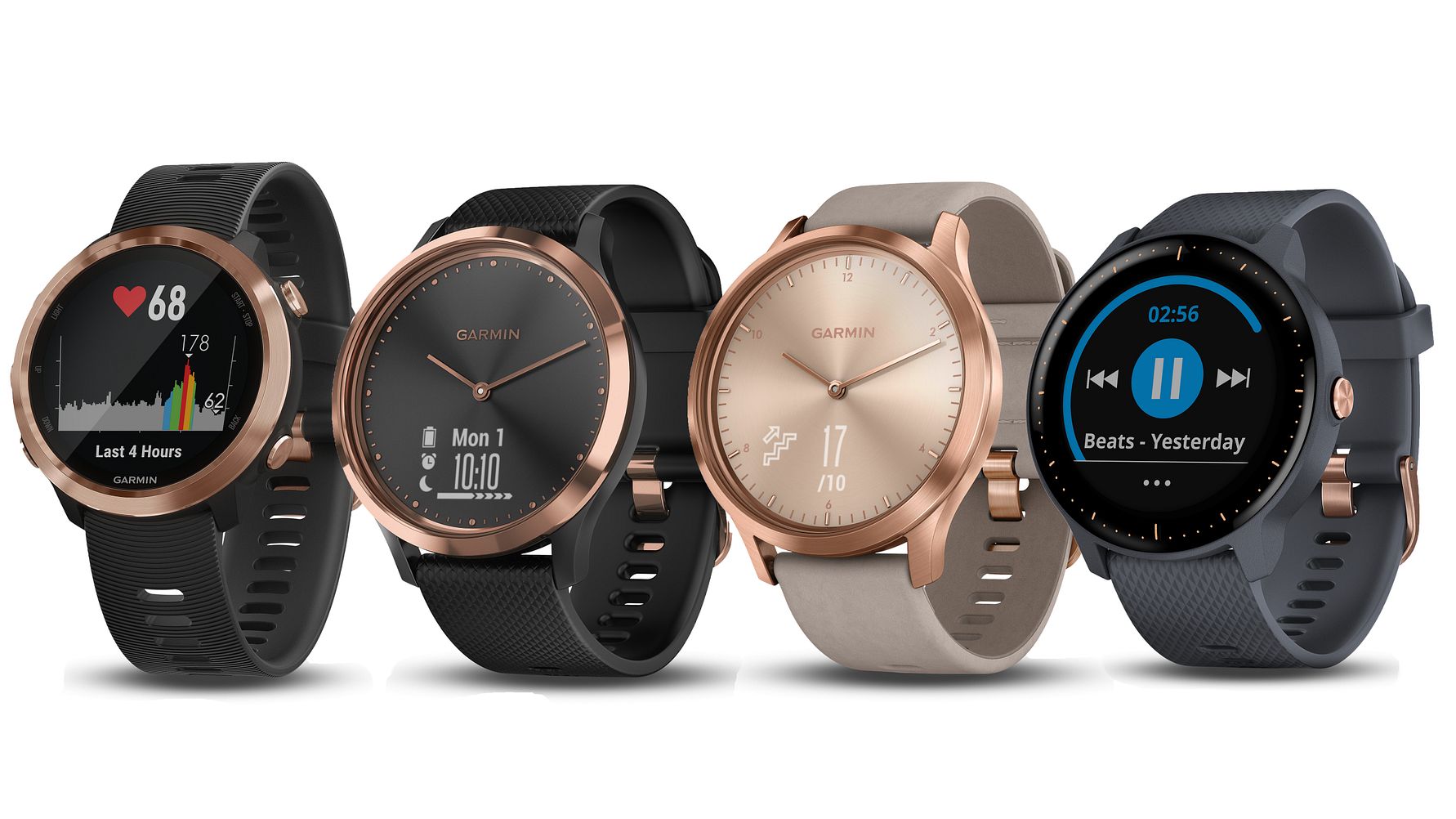 Rose Goldener Herbst mit Garmin Garmin