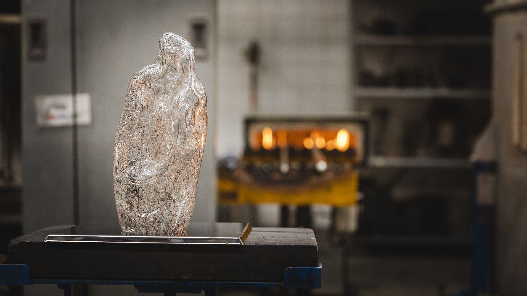When glass meets steel