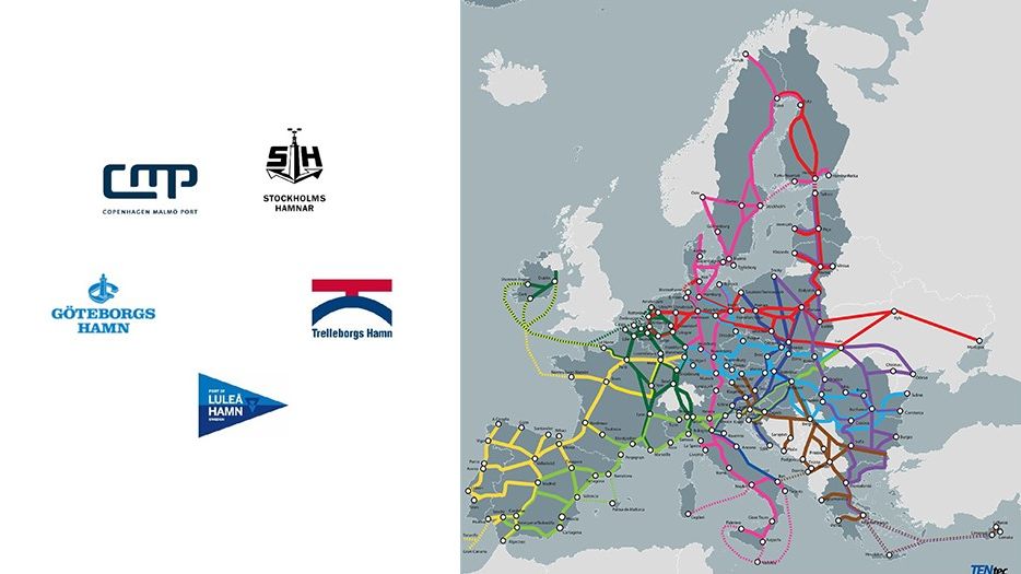 All of Sweden’s core ports retain status in revised  TEN-T Regulation