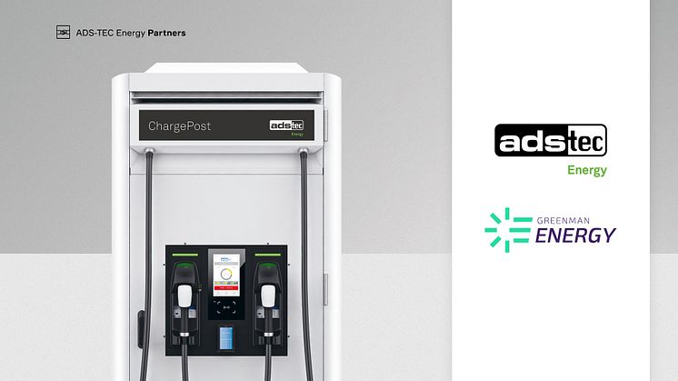 Partner base continues to grow: Greenman Energy opts for battery-buffered fast chargers from ADS-TEC Energy 