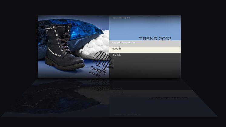 Höstens trendfärger hos Caparol – Trend 2012