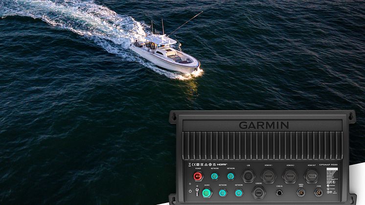 Für noch mehr Leistung am Steuerstand: die Garmin GPSMAP 9500 Black Box