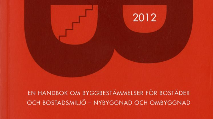 Ny utgåva: ”Bostadsbestämmelser 2012. En handbok om byggbestämmelser för bostäder och bostadsmiljö – nybyggnad och ombyggnad.”