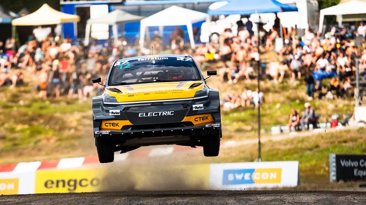 engcon fortsatt stolt partner till elektrisk satsning i Rallycross - första deltävlingen i VM-serien går av stapeln i svenska Höljes