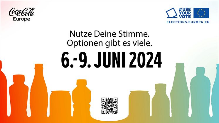 #UseYourVote: Coca-Cola engagiert sich für die Europawahl 2024