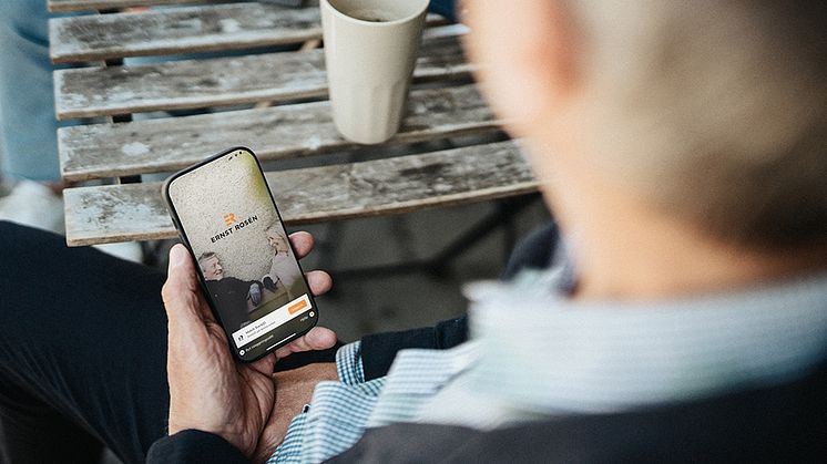 Ernst Rosén lanserar ny boendeapp för ökad kundupplevelse och grannsamverkan