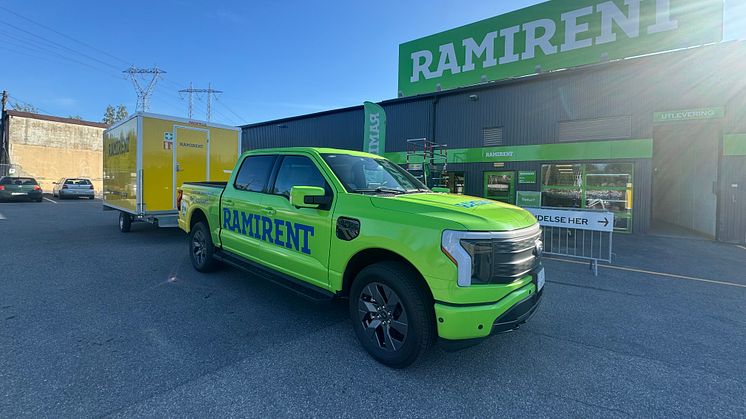 Ramirent Alnabru sikrer elektrisk levering til byggeplasser i Stor-Oslo!