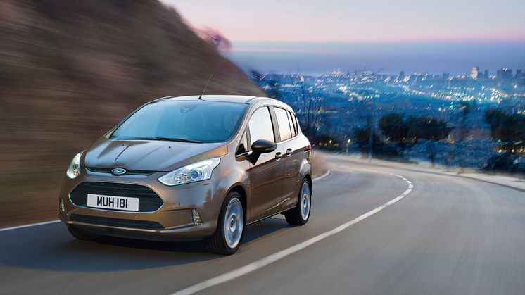 Uusi Ford B-MAX: uusinta tekniikkaa ja taloudellista ajoa