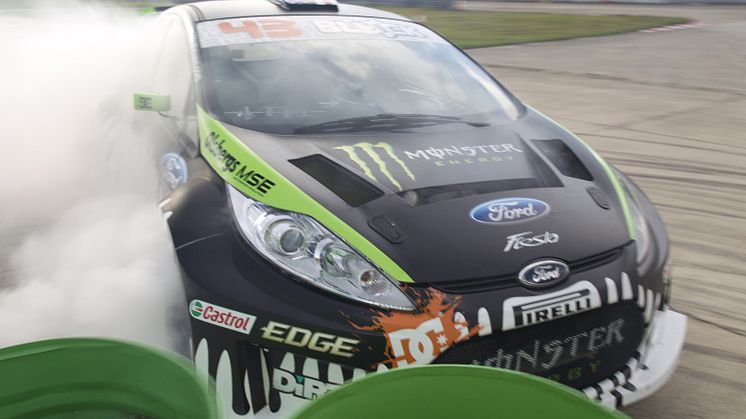 Ford i samarbete med Ken Block om Gymkhana World Tour