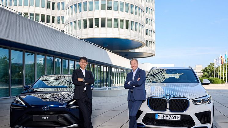 BMW lanserar första serieproducerade bränslecellsbilen 2028   