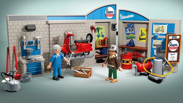 60s Vespa Garage (71620) von PLAYMOBIL