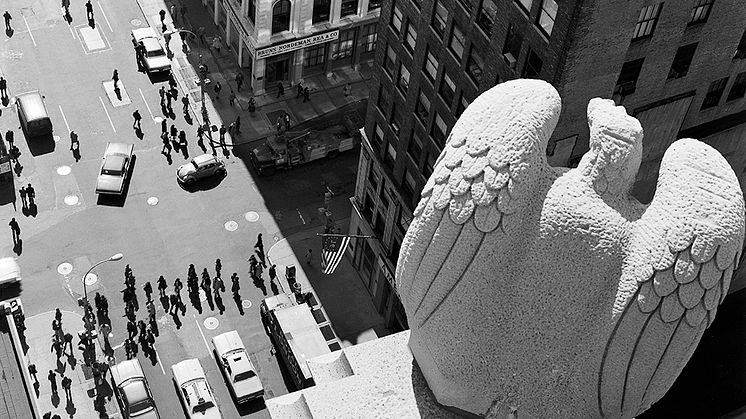 Fotografi Lennart Durehed, Lower Manhattan, New York 1976