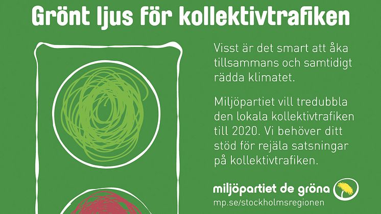 Grönt ljus för kollektivtrafiken