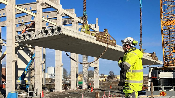 Heidelberg Materials är först i Sverige med klimatförbättrade håldäck nivå 3 