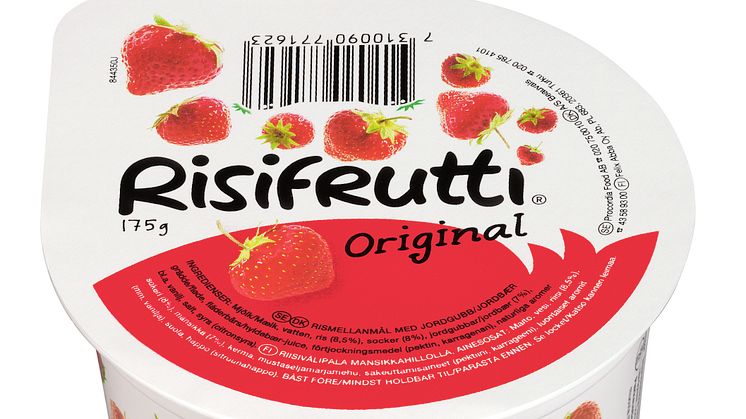 Nya Risifrutti med naturliga aromer