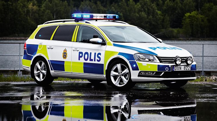 Volkswagen nylanserar efterlängtad polisbil