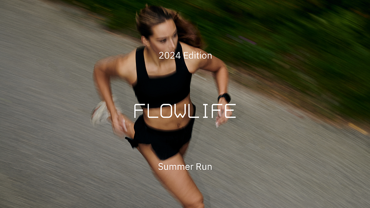 Upplev spänningen med Flowlife Summer Run, där du springer var du vill under fem söndagar denna sommar!