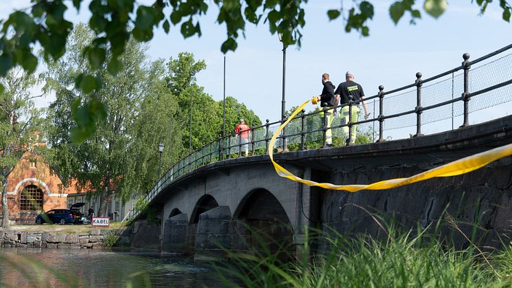 Kabelskada anledningen till lördagens stora avbrott – felet hittat vid Gamla Sundsbron