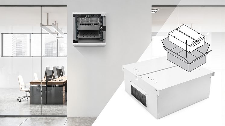 The new wall cabinets from the Soho Pro series from Digitus