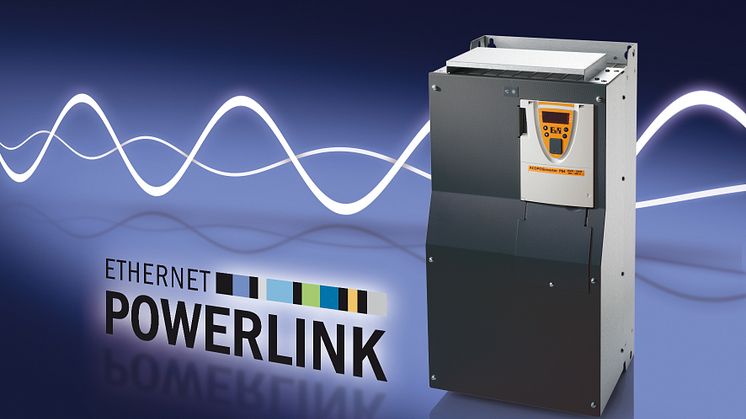 Frekvensomriktare med POWERLINK gränssnitt