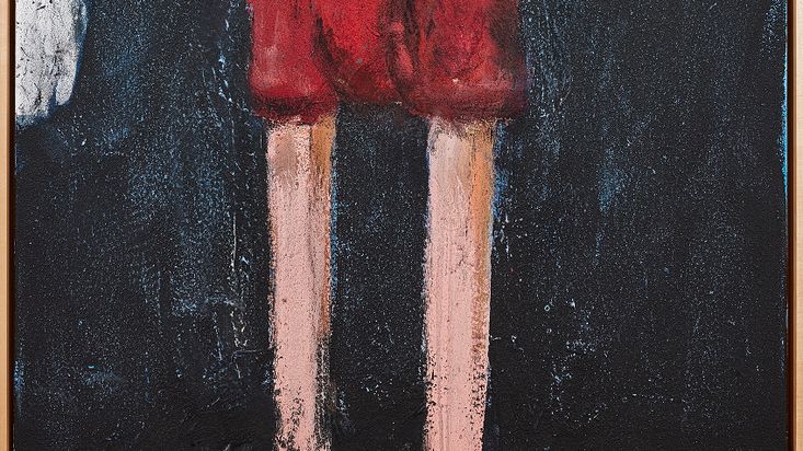 “Pinocchio's Unhappiness About Those He Cares About” by Jim Dine