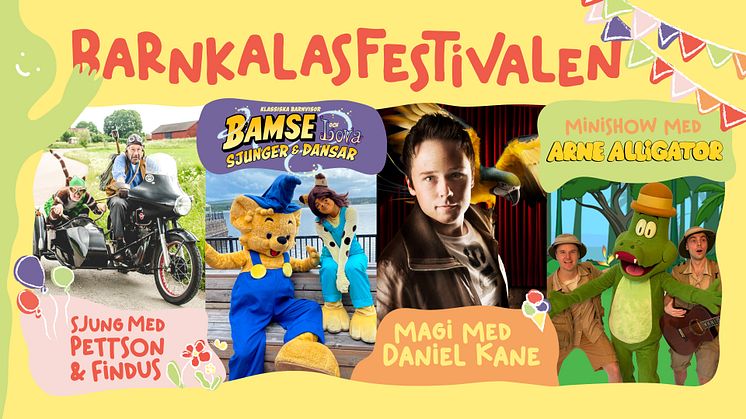 Sveriges största barnkalasfestival är tillbaka!
