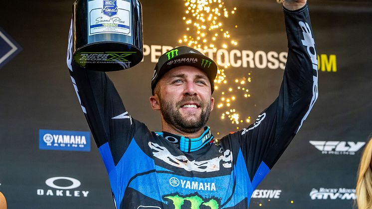  450SMX：ライバルとトップを分け合って総合2位となった#3 E・トマック（YZ450F）