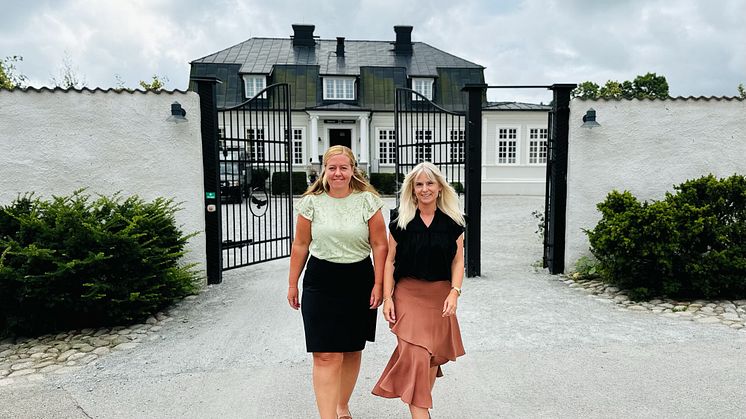 Therese Häägg Vice VD Verahill och Petra Segerdahl VD Verahill.