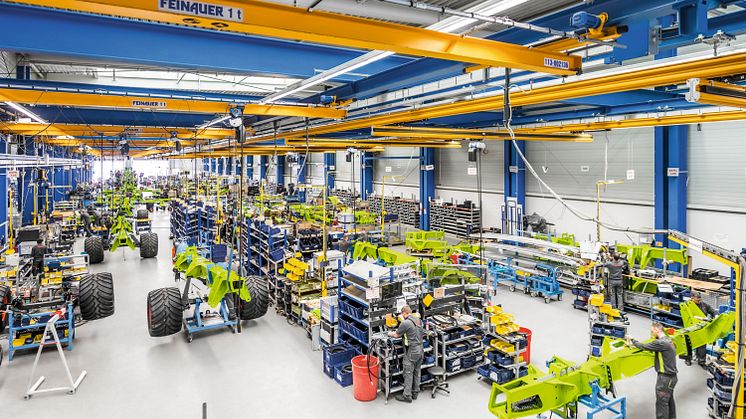 CLAAS Bad Saulgau site grows with its products | Comprehensive product roadmap: pace of innovation calls for restructuring of the CLAAS Bad Saulgau factory