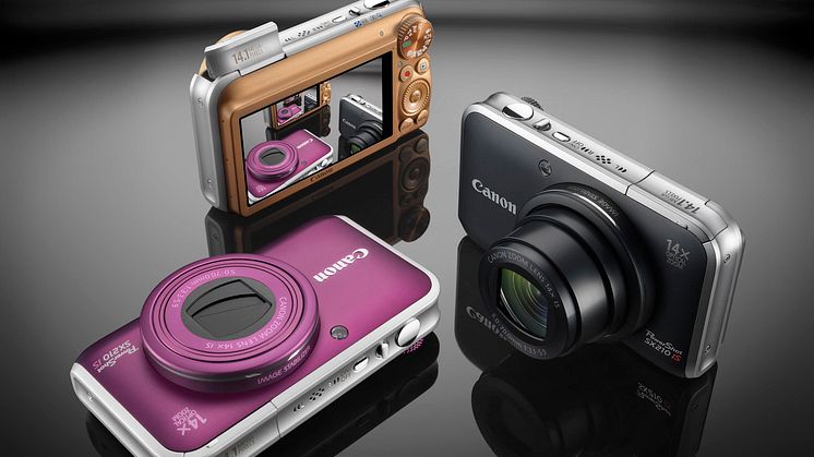 Zooma in de viktigaste detaljerna: Med PowerShot SX210 IS kommer du närmare händelserna